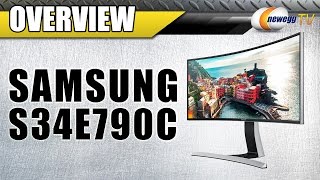 Video thumbnail for Samsung S34E790C Curved Monitor Overview - Newegg TV by Newegg Studios