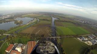 preview picture of video 'first flight new homebase Erbach - EDNE'