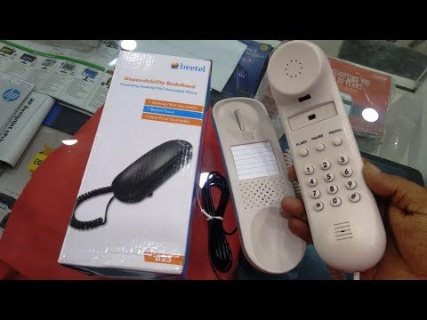 Unboxing of corded telephones