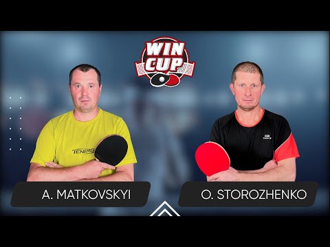 09:45 Andrii Matkovskyi - Oleksandr Storozhenko West 2 WIN CUP 19.12.2023 | TABLE TENNIS WINCUP