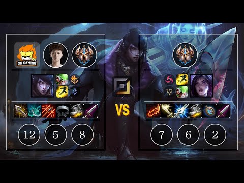 SN huanfeng Aphelios vs Kai'Sa Bot - KR Challenger Patch 10.10