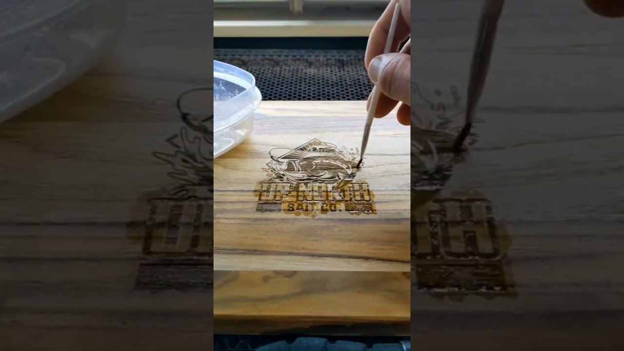 Here is the borax method it helps with a nice dark engrave with light material.