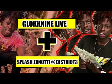 GLOKKNINE DOESN'T WANT TO BE ANOTHER KODAK | LIVE PERFORMANCE | SPLASH ZANOTTI | MATT FUZE | VLOG 2
