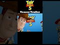 Toy Story 5 Teaser Trailer Shorts Toystory Trailer