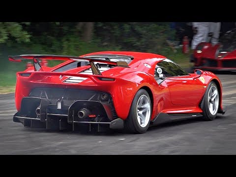 BEST OF Ferrari Sounds at Festival of Speed | P80/C, FXXK EVO, SP3JC, F40LM, 812 & More!