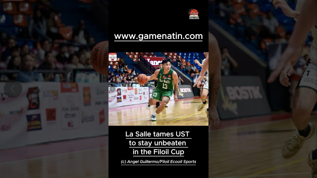 Filoil: La Salle tames UST