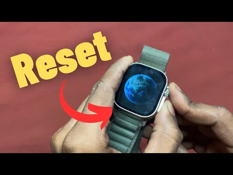 Smartwatch Reset,How To Reset T10 Ultra Watch? #reset