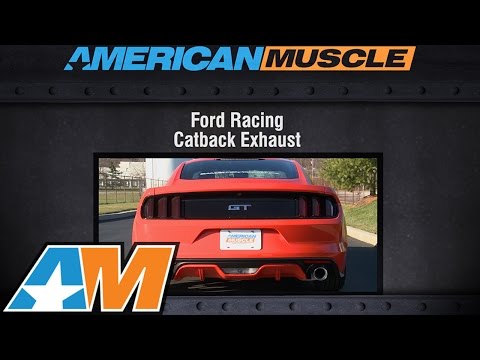 2015-2016 Mustang GT Ford Racing by Borla Exhaust Sound Clip Touring Catback Review