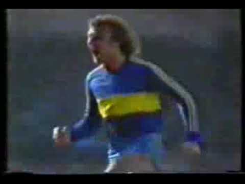 Gol de Ribolzi a Independiente (Boca 1-Independiente 0 22-06-80)