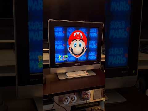 CRT or LCD for the N64...   #retrogaming #lcd #crt #display #technology