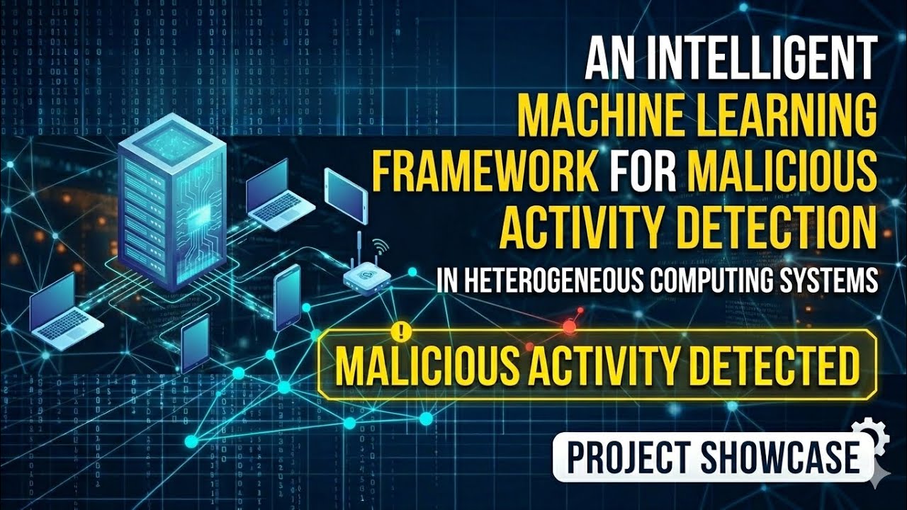 A MACHINE LEARNING FRAMEWORK FOR MALICIOUS ACTIVITY DETECTION IN HETEROGENEOUS COMPUTING SYSTEMS