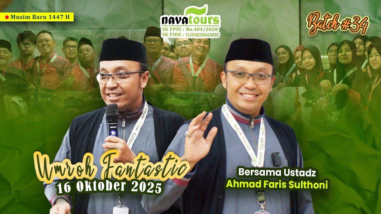 Keberangkatan Umroh | Nava Tour | 16 Oktober 2025 | Ibis Style Airport