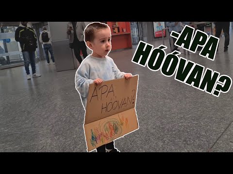 ÍGY VÁRTAK A REPÜLŐTÉREN!!