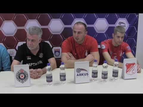 ARKUS liga 10. kolo (M) / Partizan - Proleter / Izjave aktera meča nakon utakmice