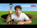 Pasé 100 horas haciendo un hoyo en mi casa.