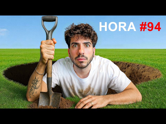 Pasé 100 horas haciendo un hoyo en mi casa.