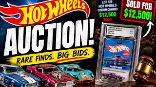 Inside a Super Rare Hot Wheels Auction — People Spent Thousands!