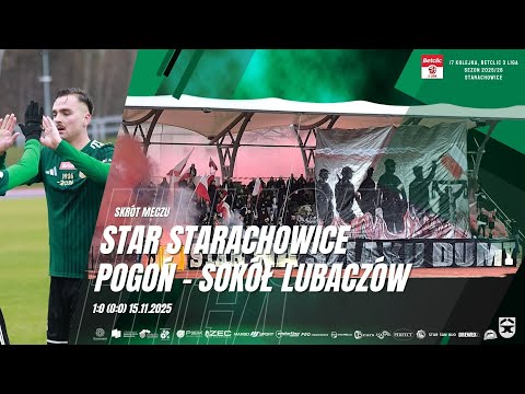 Star Starachowice - Pogoń Sokół Lubaczów 1:0 (0:0) 15.11.2025