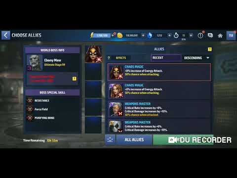 F2P Player at Max Level 99 of WBU | Marvel Future Fight