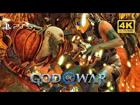 KRATOS vs GINA BOSS FIGHT 4K 60FPS PS5