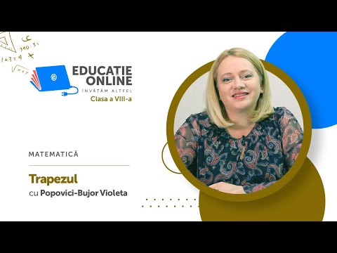 Matematică, Clasa a VIII-a, Trapezul