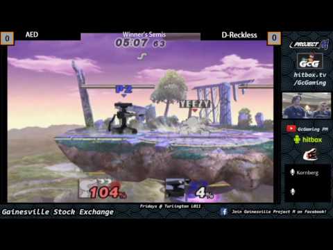 AED (Game and Watch) vs D-Reckless (ROB) Winner's Semis Gainesville Stock Exchange 23