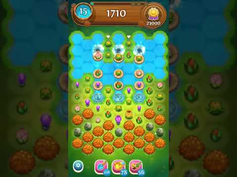 Blossom Blast Saga Level 2961 - NO BOOSTERS