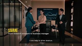 From research to regional sales: a lateral move that opened new doors