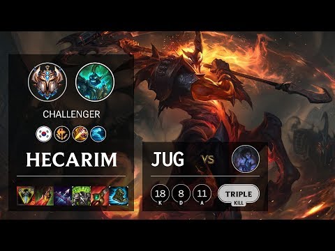 Hecarim Jungle vs Sylas - KR Challenger Patch 10.12