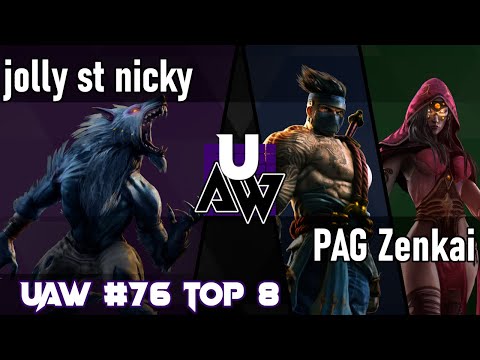 UAW 76 TOP 8 - jolly st nicky vs. PAG Zenkai [Match 6/11 - Losers Quarterfinals]