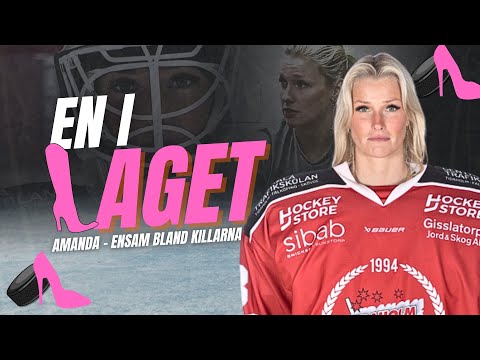 En i laget: Amanda ensam bland killarna