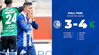 🎬 KAA Gent - Cercle Brugge: 3-4 (MD10 JPL)