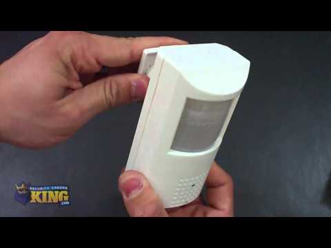 700TVL Motion Detector Hidden Camera Unboxing - Product# CV-LXPIR