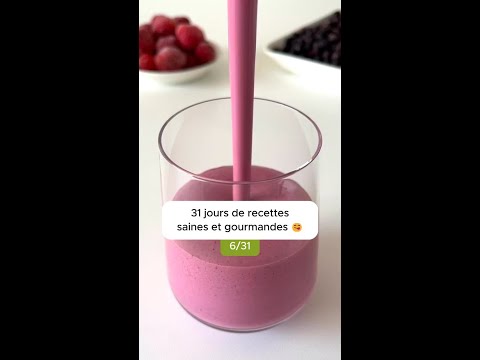 Recette Smoothie fraise-pamplemousse énergisant