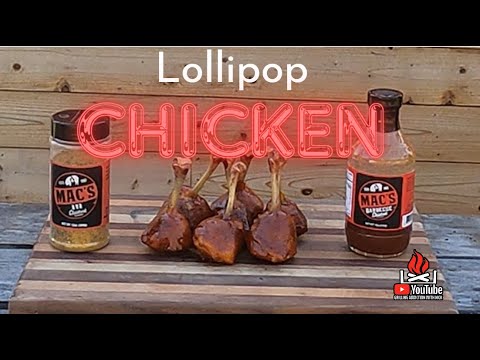 Lollipop Chicken - Kick this summer grilling off with this amazing recipe