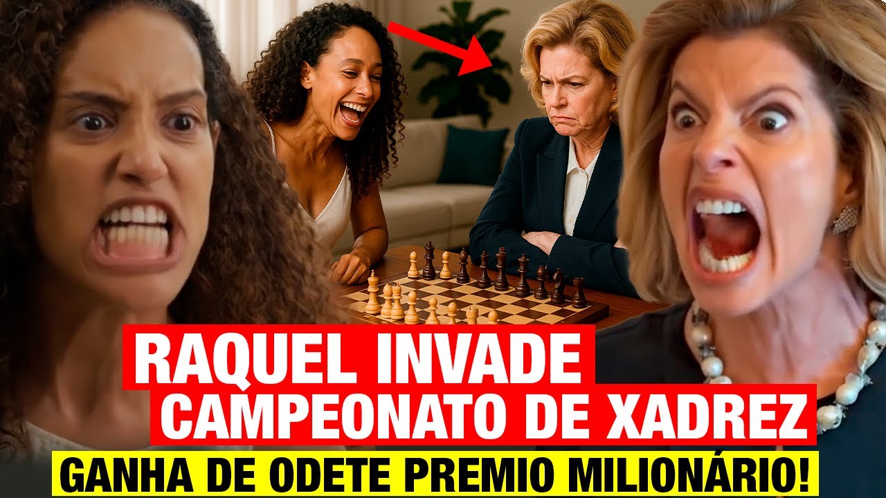 VALE TUDO - Raquel INVADE CAMPEONATO XADREZ, GANHA APOSTA de Odete e vira a NOVA PRESIDENTE DA TCA!
