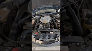 1991 Mercedes-Benz 560SEL Engine Bay Idle