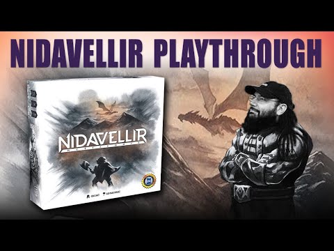 Nidavellir - Tabletop Game - Playthrough - Tutorial - where to play online