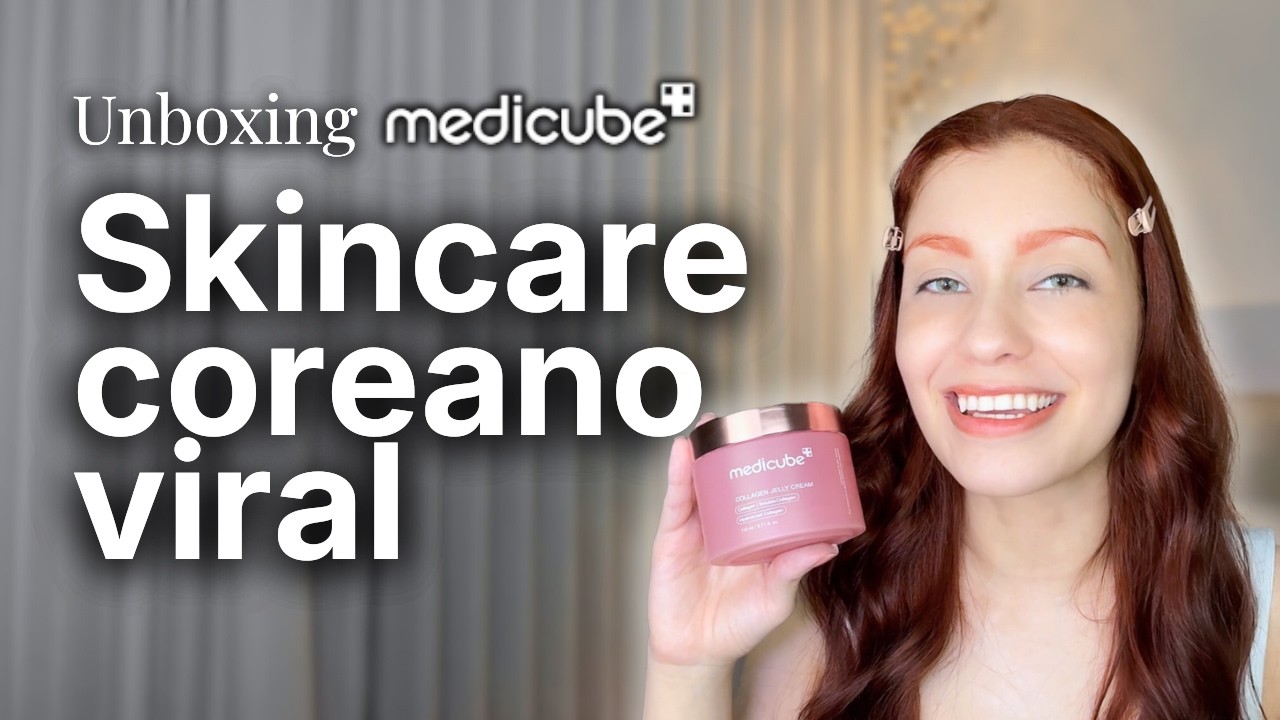 Miniatura da avaliação em vídeo de Creme Medicube Collagen Jelly 50ml Bege