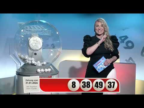 LOTTO 6aus49-Gewinnzahlen von Samstag, 31.01.2026