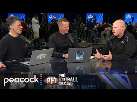 Andy Reid opens up about having Taylor Swift around this season | Pro Football Talk | NFL on NBC