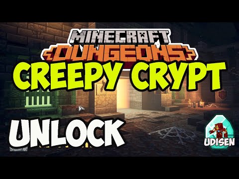 Minecraft Dungeons how to unlock Creepy Crypt (EASY)