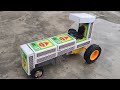 Matchbox Tractor How To Make Matchbox Tractor Matchbox Tractor Easy Craft