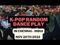 K-Pop Random Dance Play In Chennai India on 20th Nov at the Korea Fair