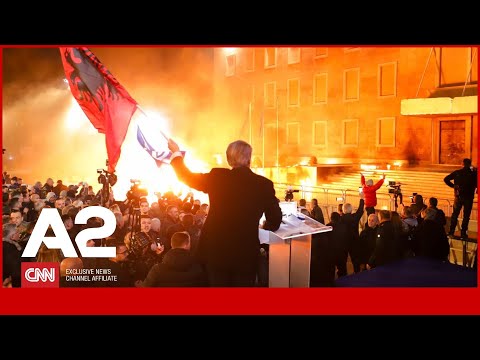 🔴LIVE-Përplasje, të plagosur dhe arrestime. Situatë e rëndë në Tiranë, tensionohet protesta