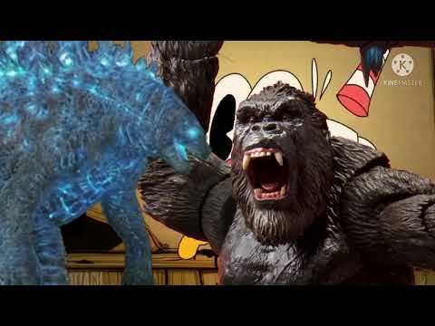 Cuphead vs bendy but it’s Godzilla vs Kong