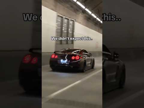 We weren’t ready for it🤣 #fyp #gtr #r35 #cars #nissan #jdm #flames