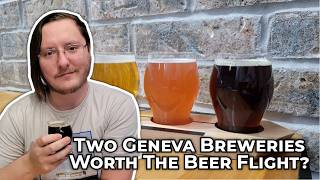 Trying Local Breweries in Geneva, IL | Art History Brewing & Penrose Brewing