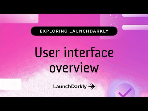 User interface overview