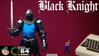 BLACK KNIGHT – Commodore 64 (1984) | Brutal Arcade Platformer